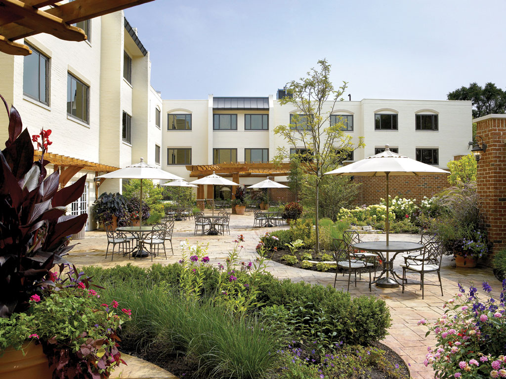 exquisite garden patio